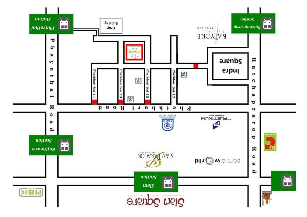 iCheck inn Mayfair Pratunam Bangkok Exterior foto